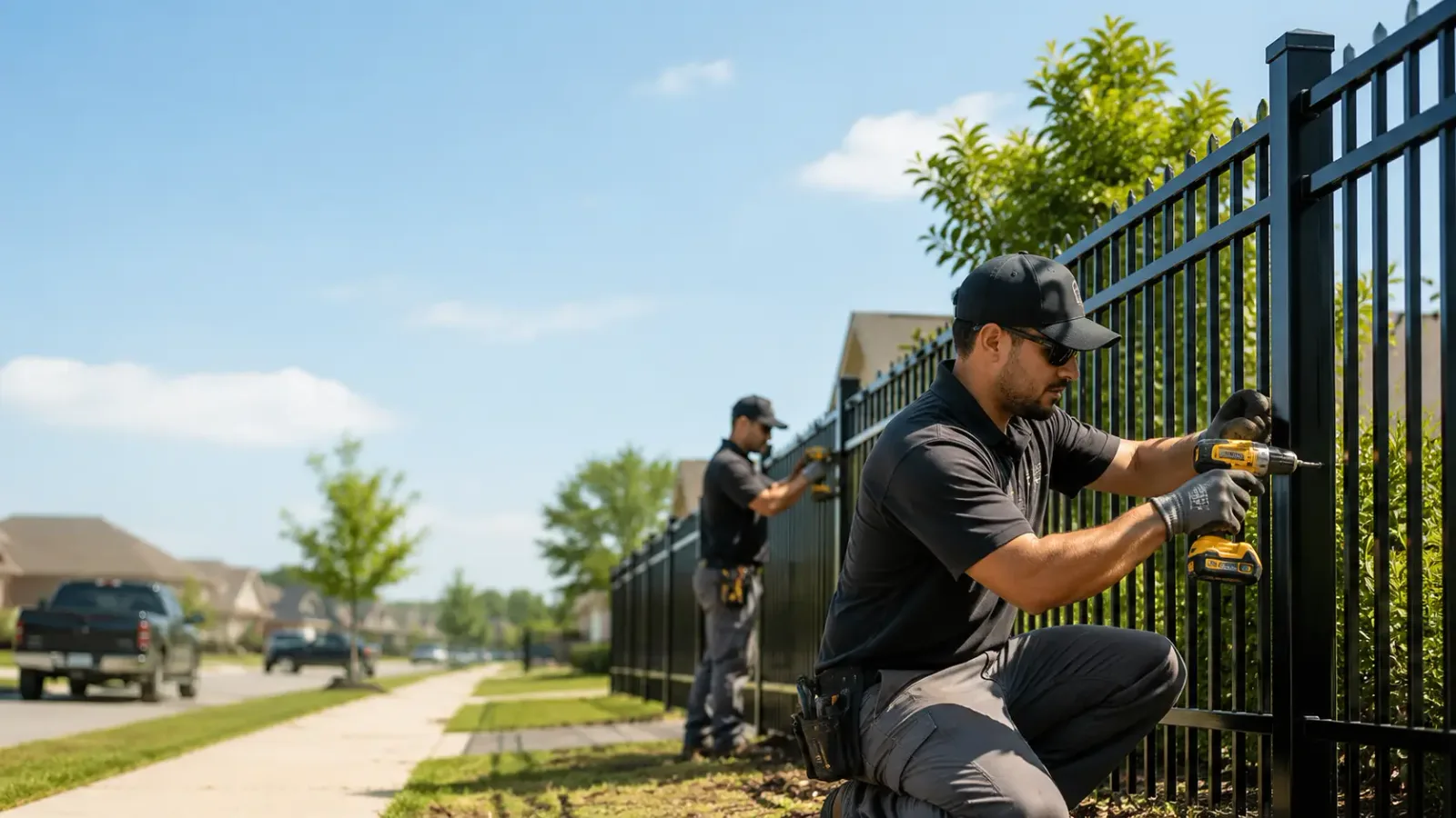 Metal Fence Installation in Norwood, MA